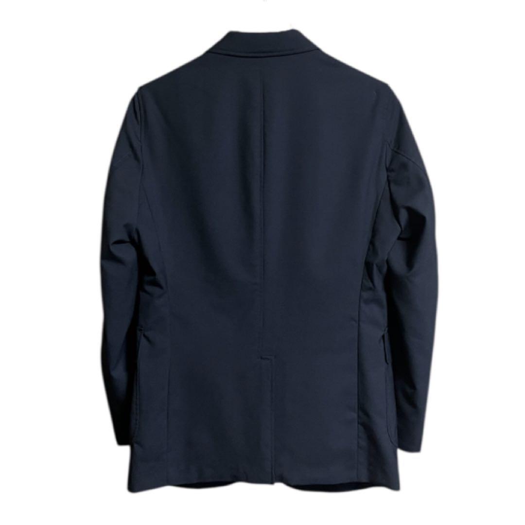 美品 BEAMS PLUS ネイビーブレザーコンバットウール 紺ブレ XS