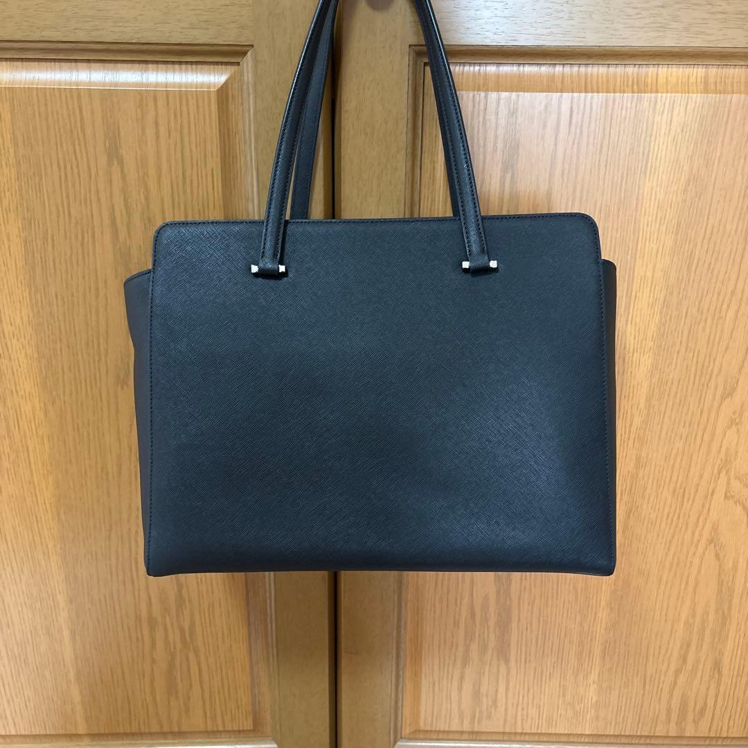 アニエスべー　ブラック 2way皮革バック　1回使用