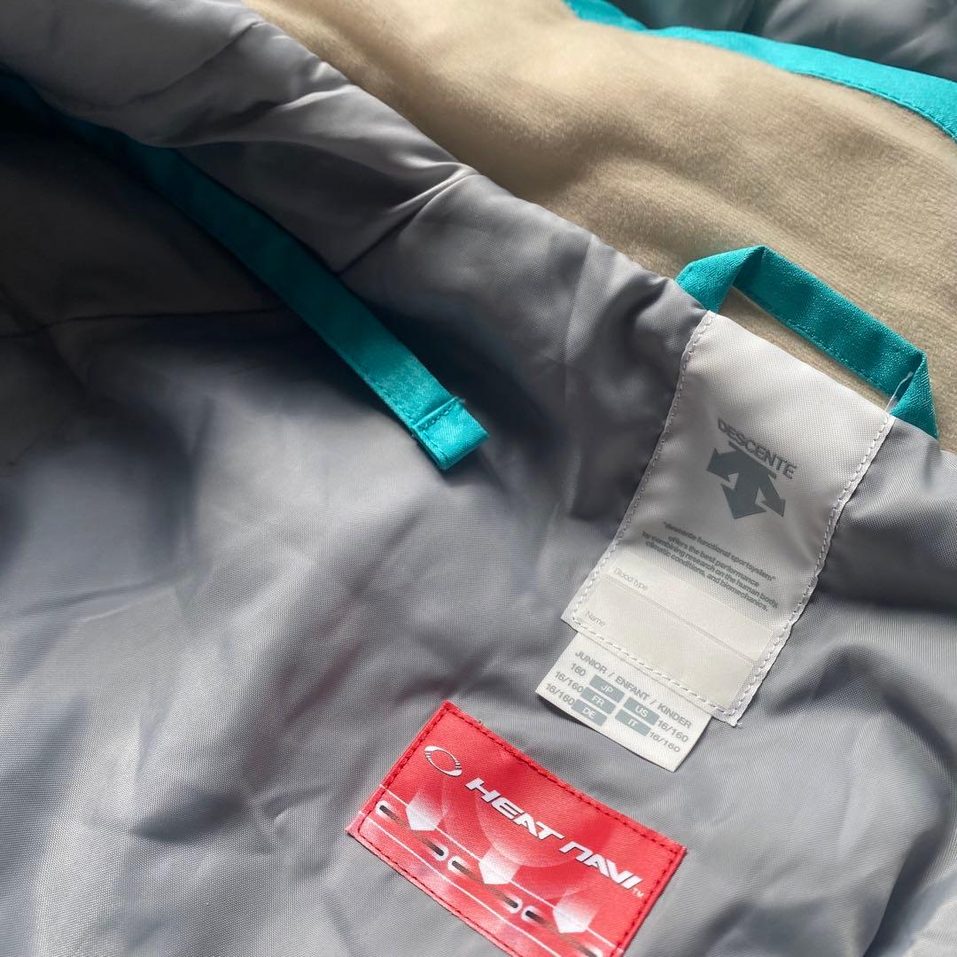 極美品デサントDESCENTE スキー・スノボ ウェア ミントグリーン160S