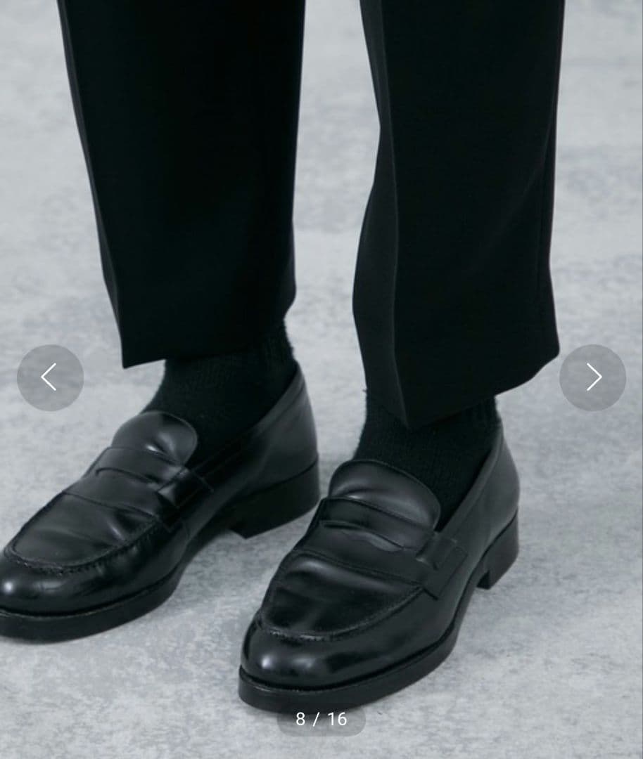 新品★極美品　ユナイテッドトウキョウ　３タックリオーネテーパードパンツ　1.6万