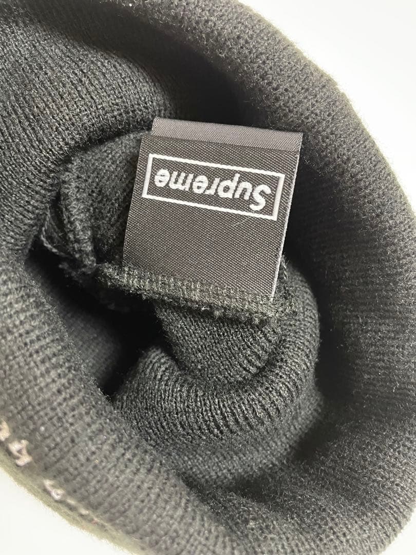 Supreme New Era Psalm Beanie 黒