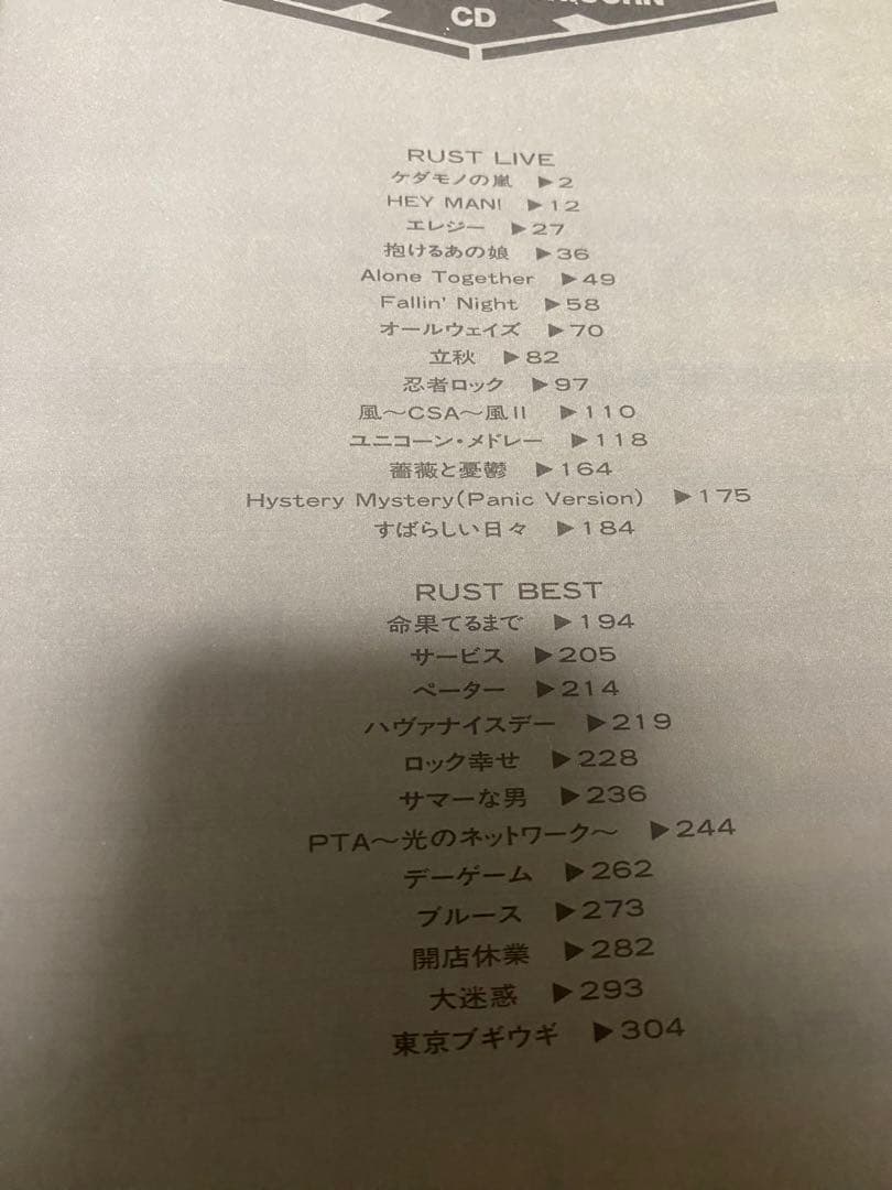 PRINCESS PRINCESS 他　バンドスコア詰め合わせ