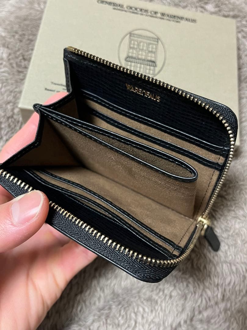WARENFAUS Bill Lzip slim walletレザー 財布