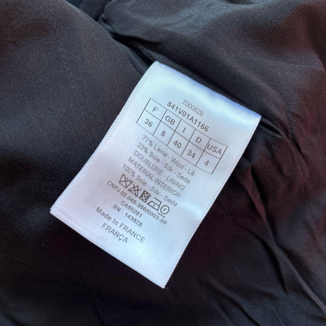 DIOR バージャケット　シングルブレスト ジャケット　CD 36