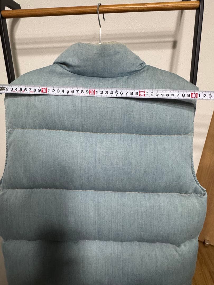 【SURF】ロンハーマン　インディゴブルー ダウンベスト Lサイズ