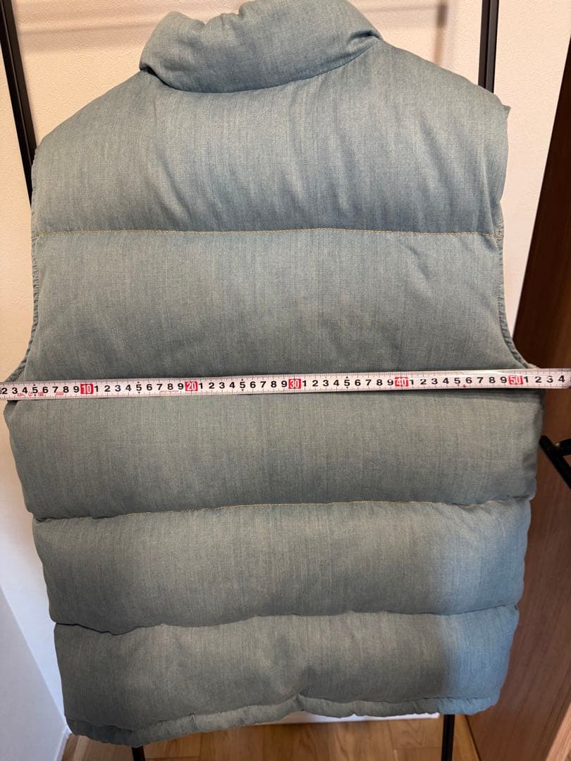 【SURF】ロンハーマン　インディゴブルー ダウンベスト Lサイズ