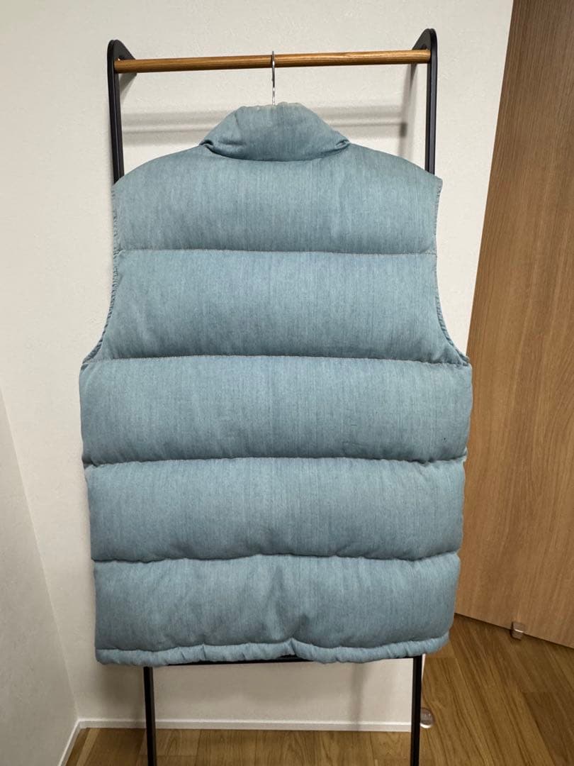 【SURF】ロンハーマン　インディゴブルー ダウンベスト Lサイズ