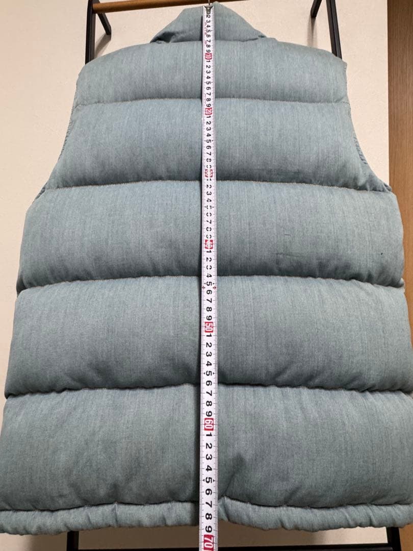 【SURF】ロンハーマン　インディゴブルー ダウンベスト Lサイズ