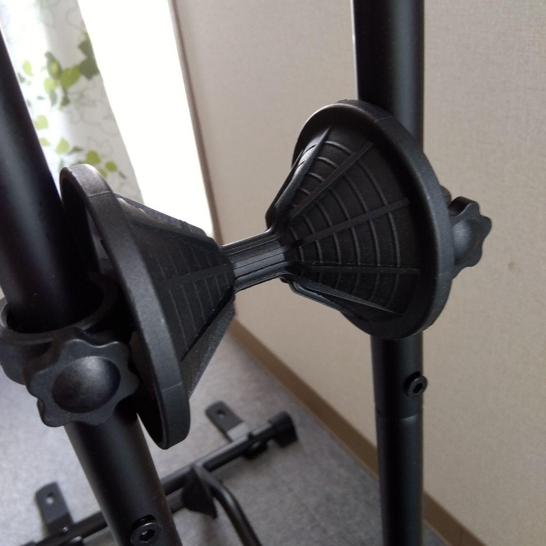自転車 ディスプレイスタンド 高さ調整可能 ブラック