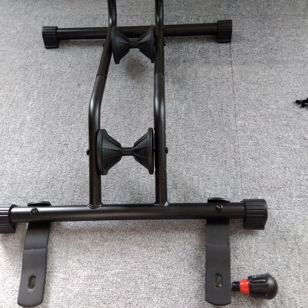 自転車 ディスプレイスタンド 高さ調整可能 ブラック