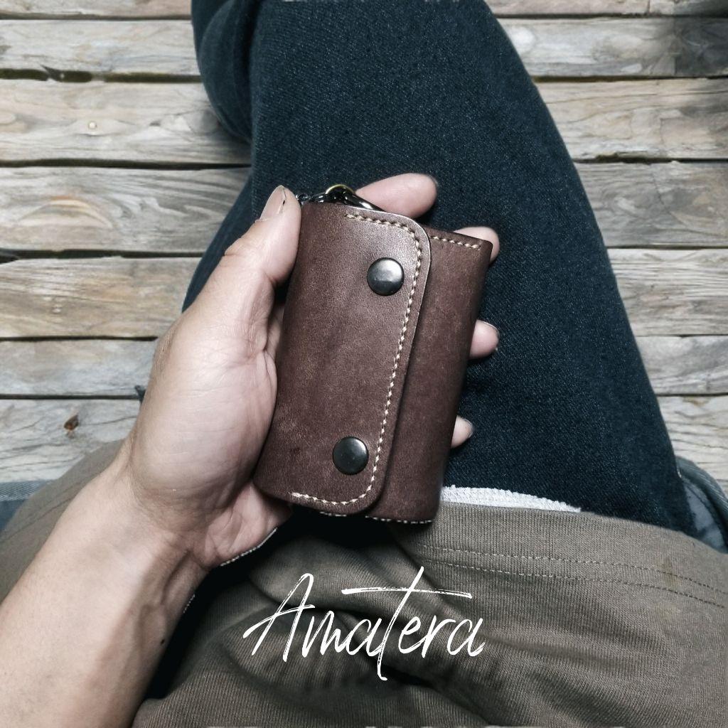 【Amatera】アマテラ　マルチポケット付きレザーウォレット