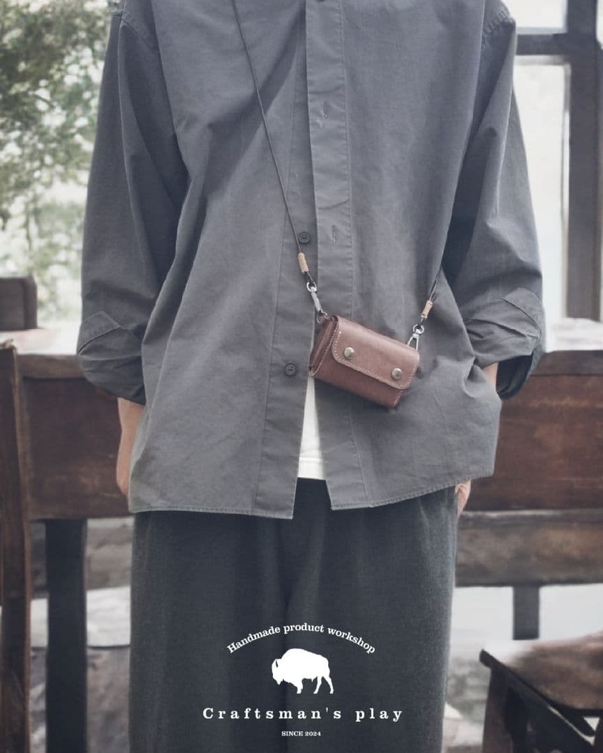 【Amatera】アマテラ　マルチポケット付きレザーウォレット