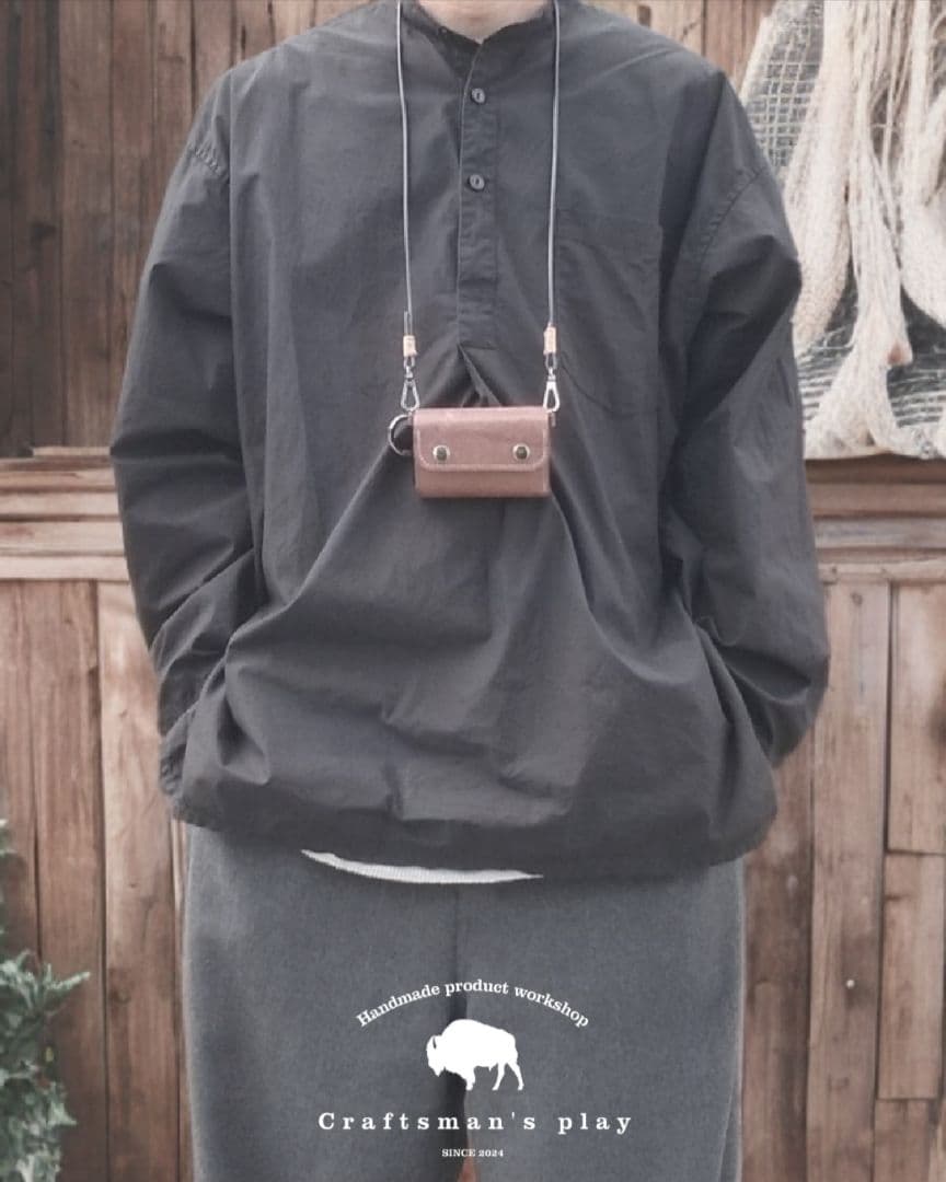 【Amatera】アマテラ　マルチポケット付きレザーウォレット