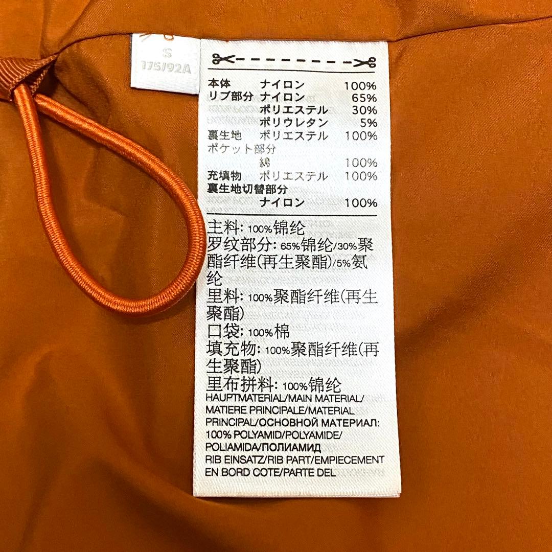 [美品Y-3]ワイスリーM CLASSICBOMBERボンバージャケットオレンジ