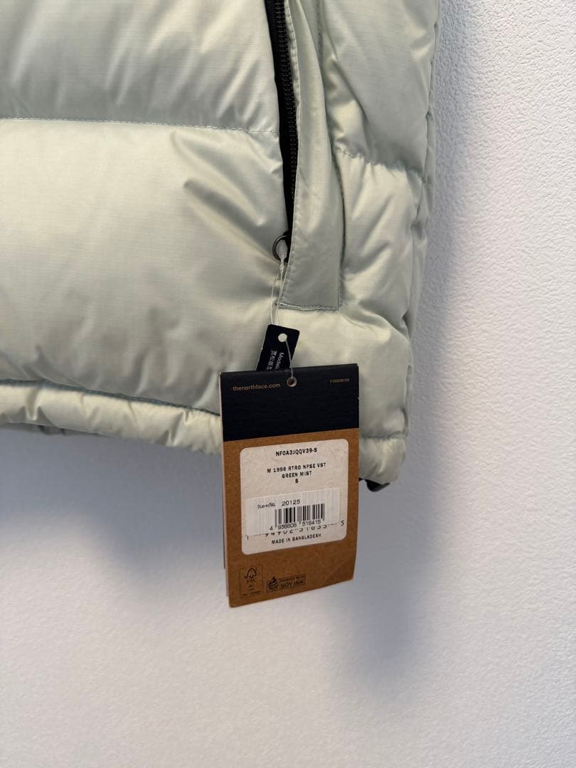 最終値下げ THENORTHFACE ノースフェイス ダウンベスト タグ付き