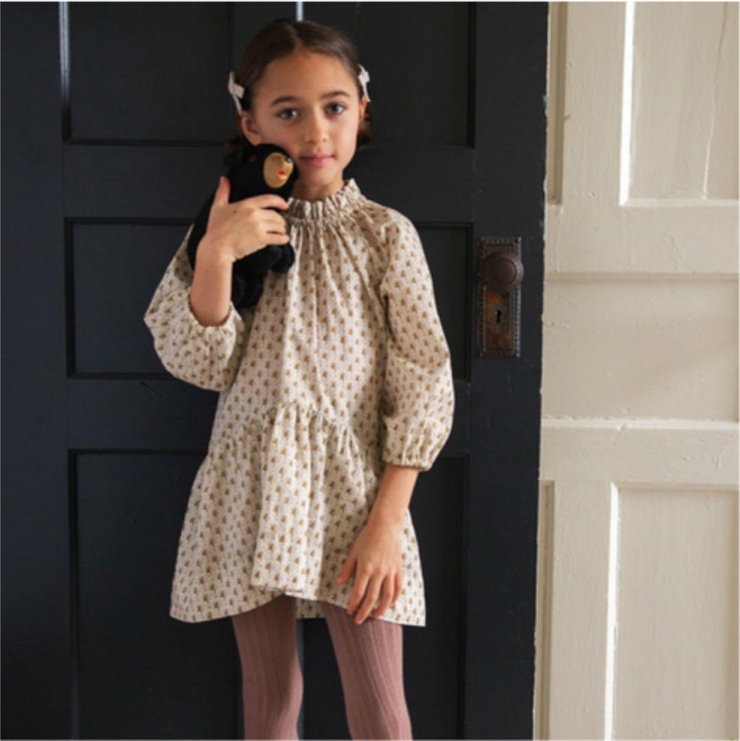 【新品】soorploom Edith Dress Leaf Print 4y