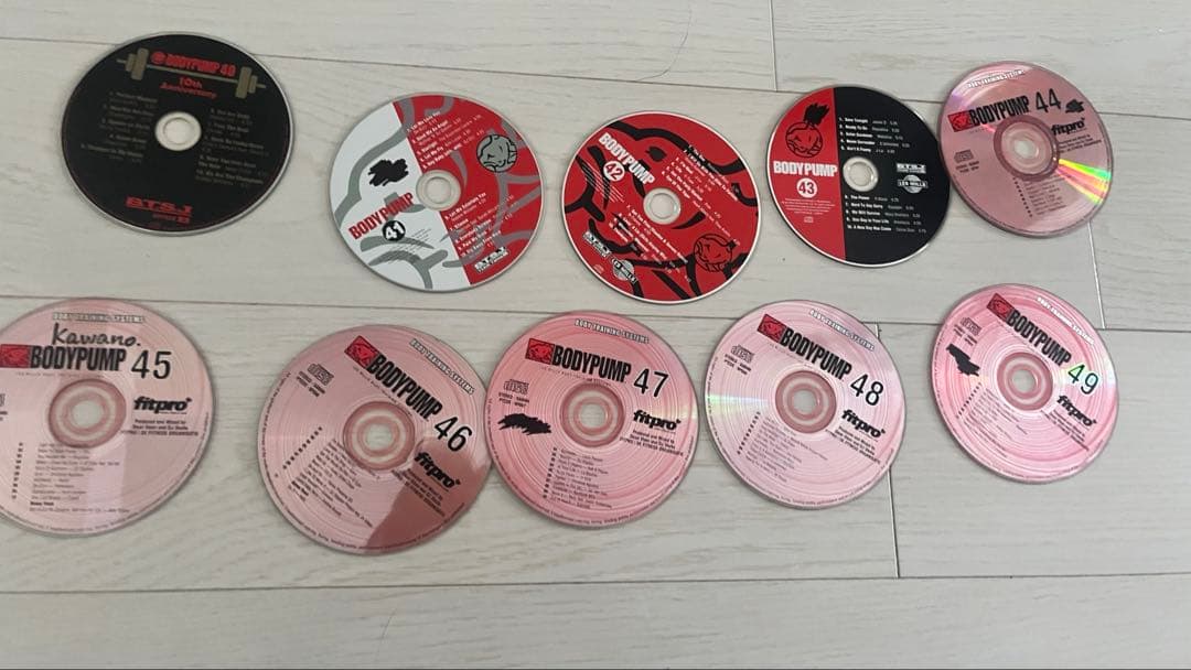 ボディパンプCD 40番台