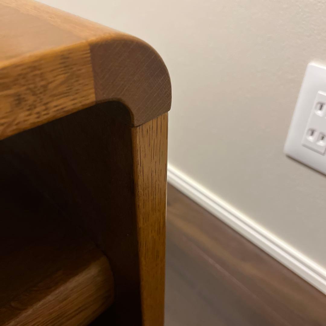 浜本工芸　天然木シンプルセンターテーブル 引き出し付き　1100