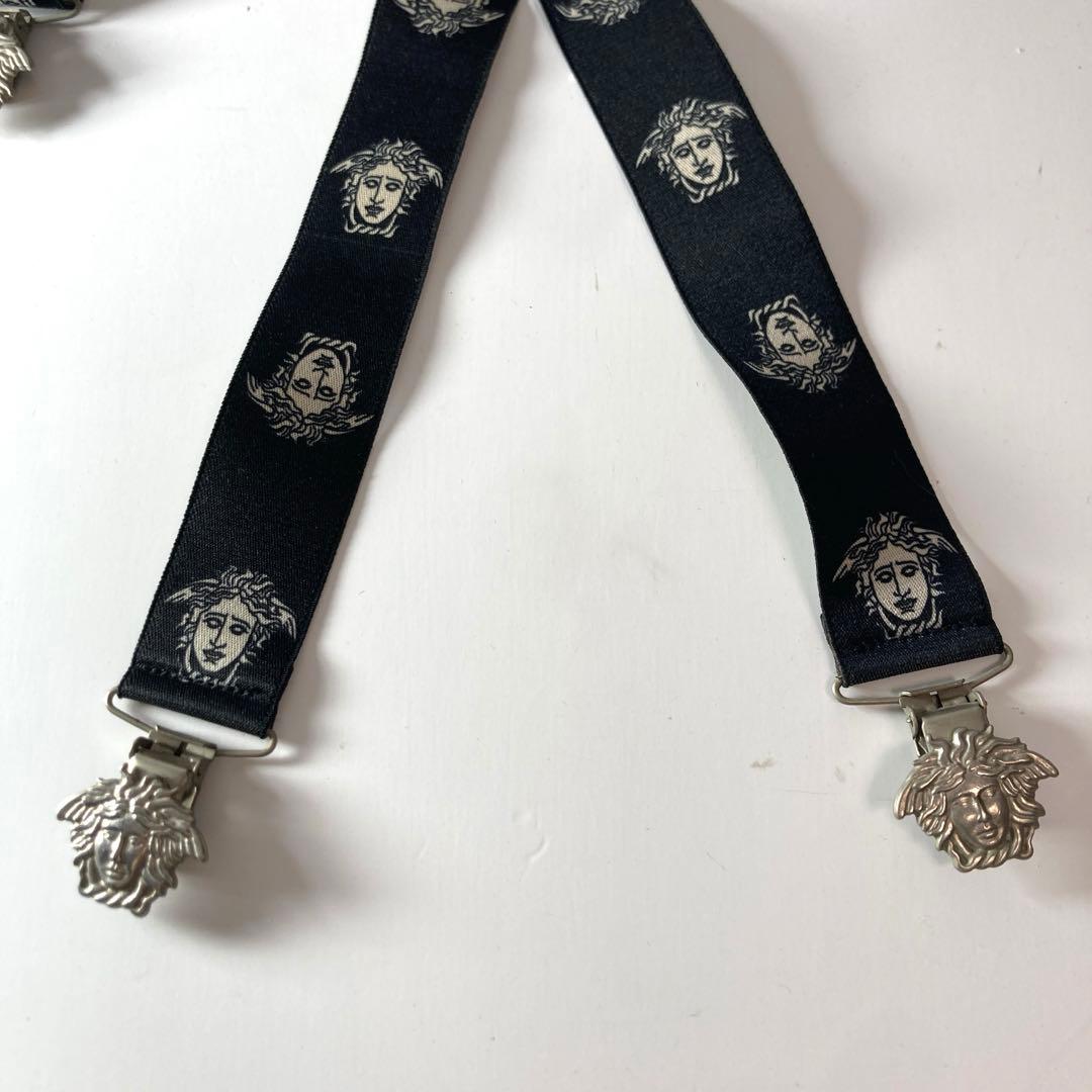 小物 vintage VERSACE suspenders