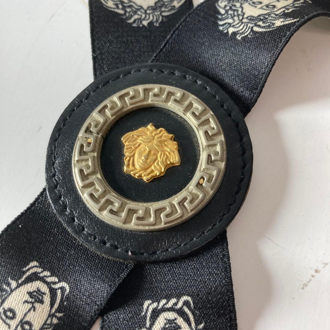 小物 vintage VERSACE suspenders
