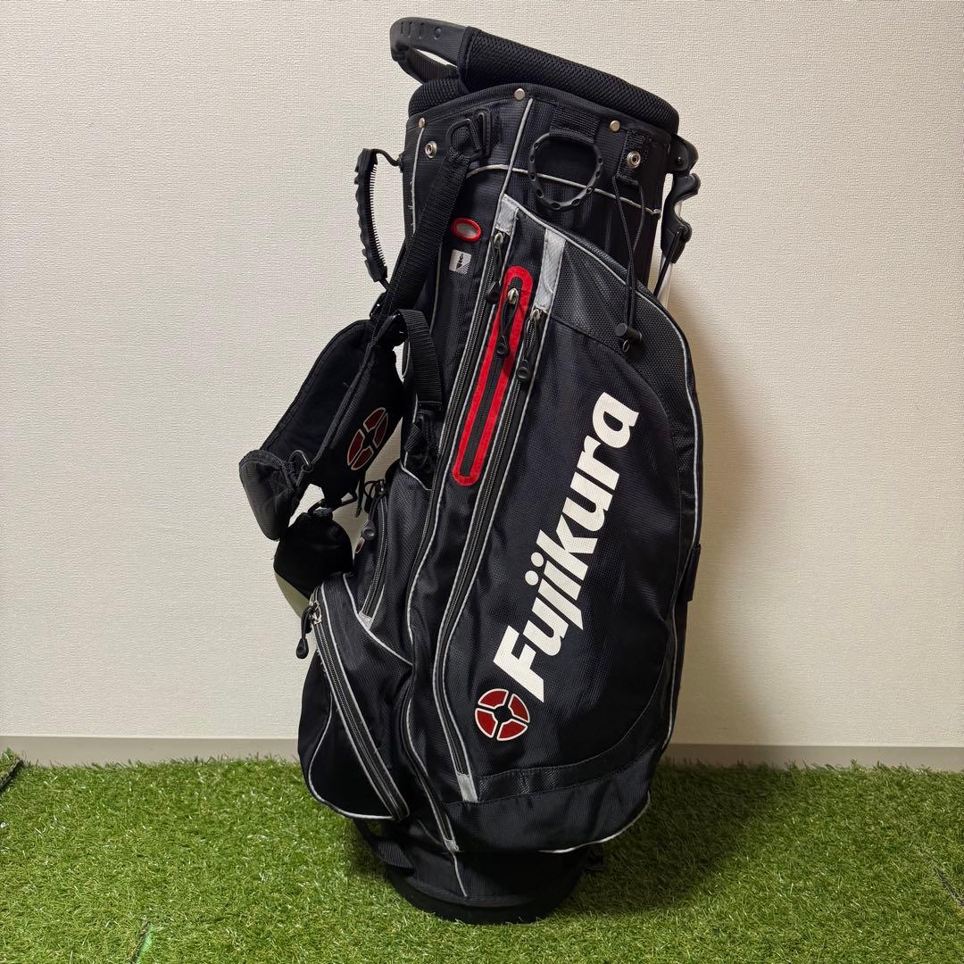 希少 Fujikura フジクラ スタンド式 キャディバッグ