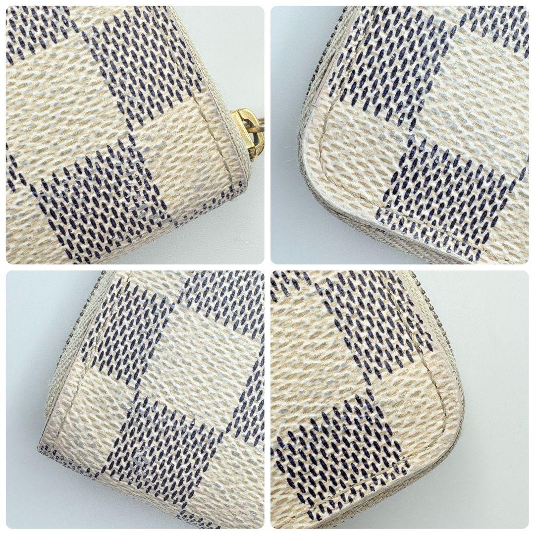 ルイヴィトン ダミエ アズール ジッピーパース コンパクトウォレット