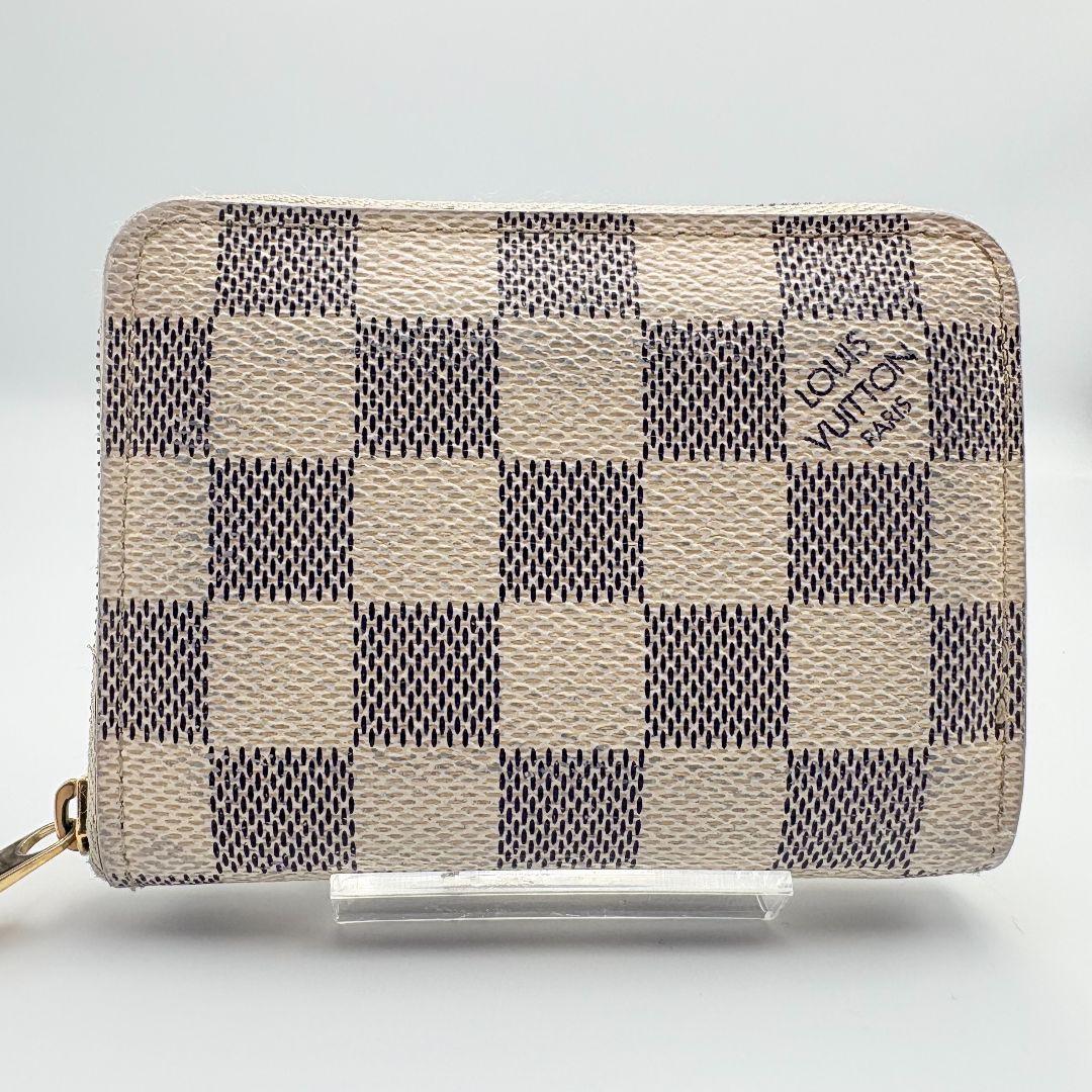 ルイヴィトン ダミエ アズール ジッピーパース コンパクトウォレット