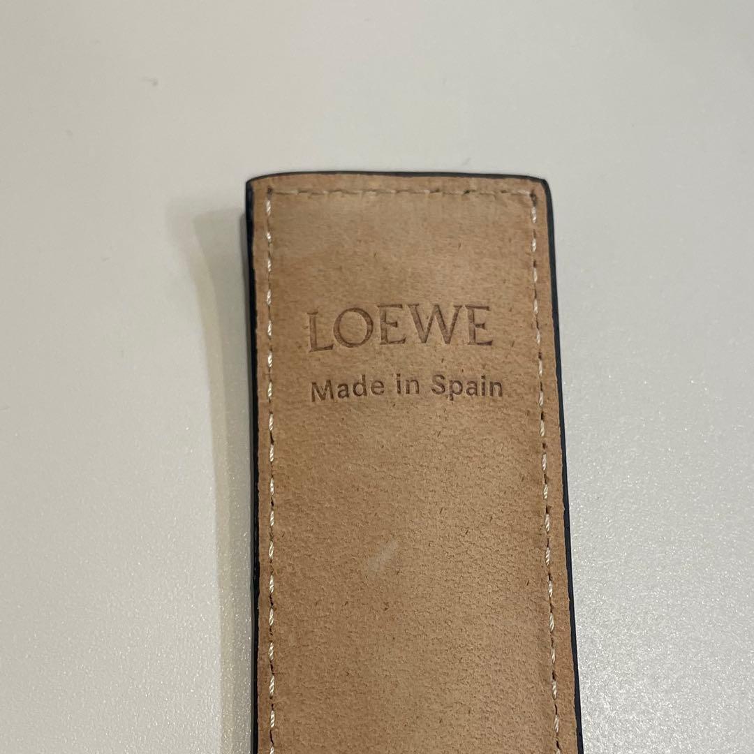 LOEWE ロエベ アナグラム ブレスレット ブラック　箱付き