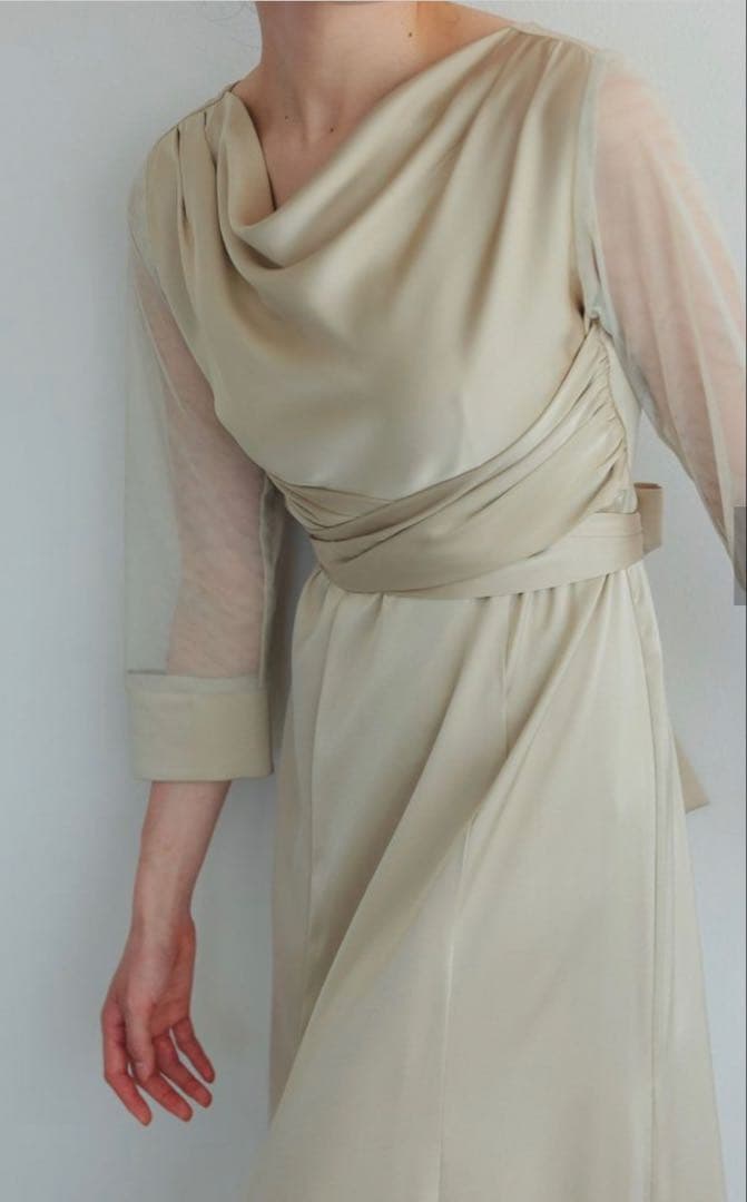 6★新品タグ付き★ドリードール　クロスドレープドレス　M