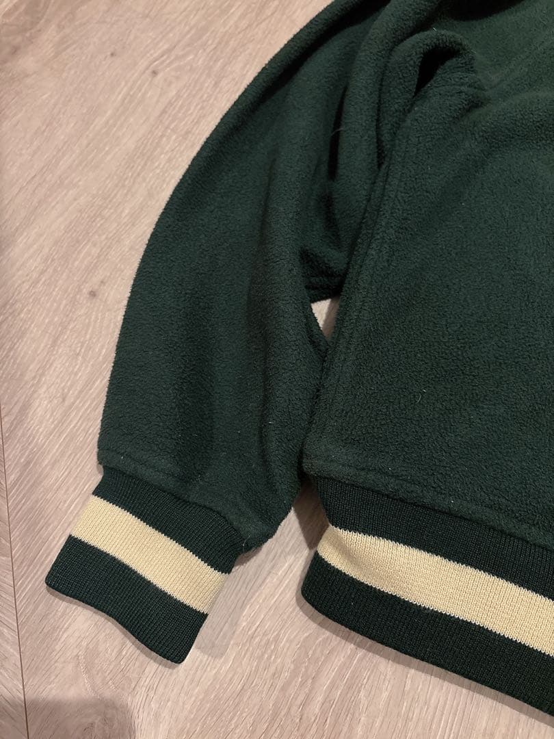 90s Polo by Ralph Lauren フリースバーシティジャケット緑
