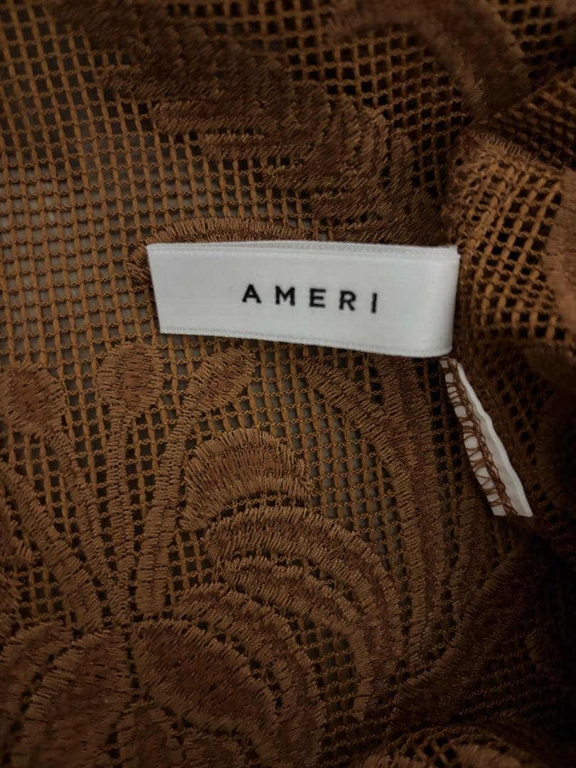 AMERI ブラウン オールインワン