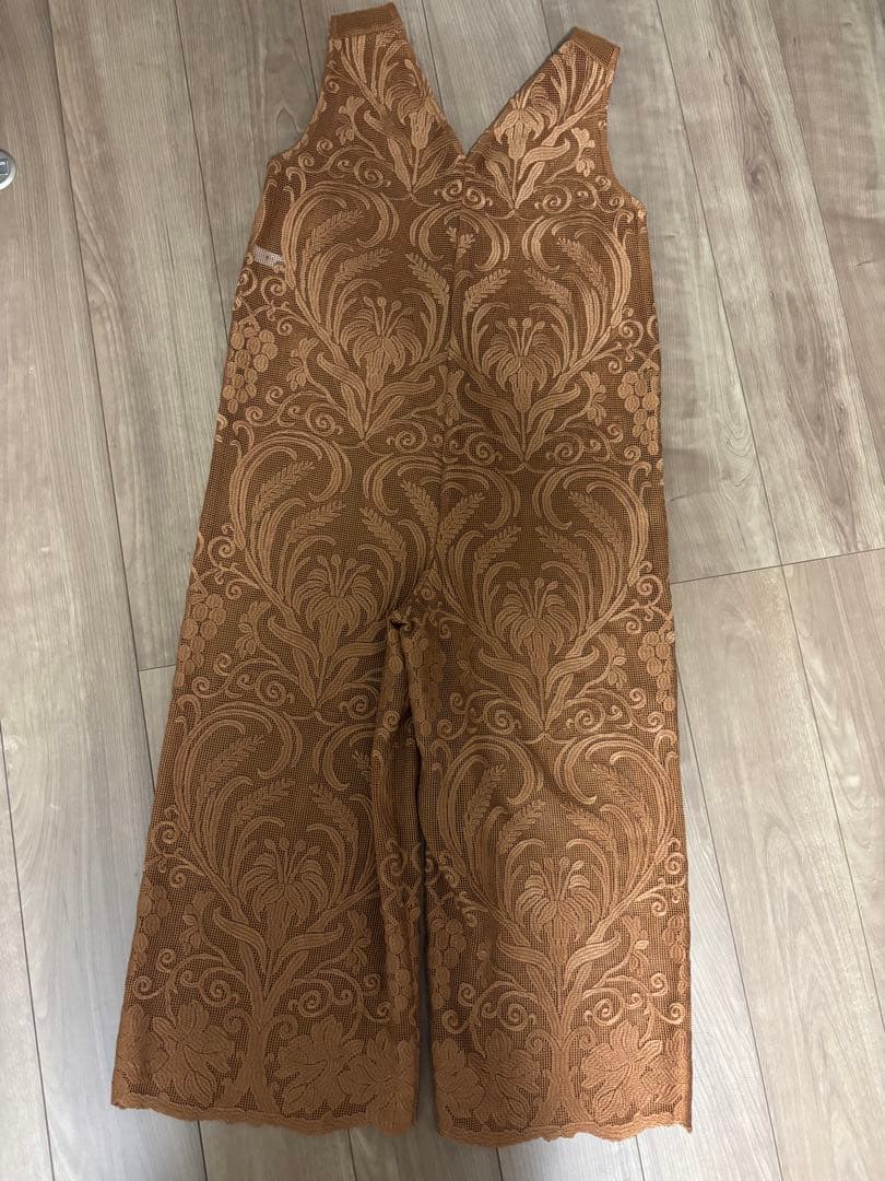 AMERI ブラウン オールインワン