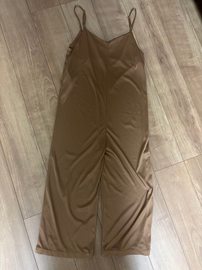 AMERI ブラウン オールインワン