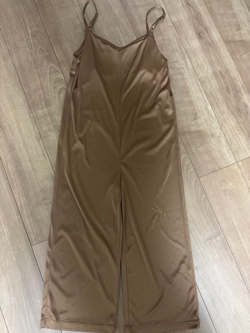 AMERI ブラウン オールインワン