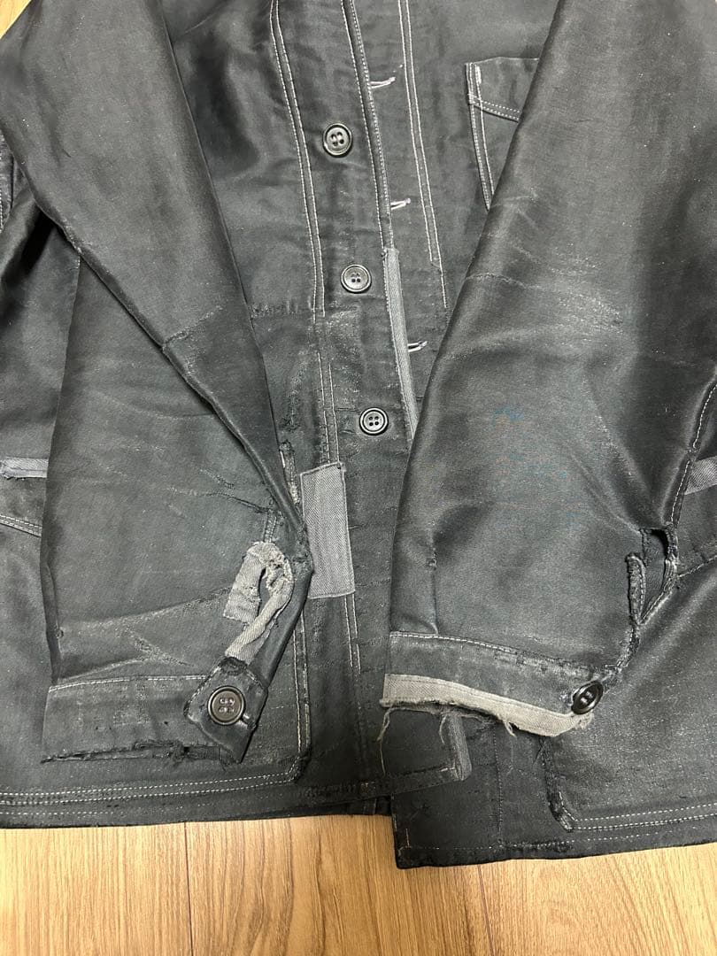 40s ブラックモールスキン　Le Mont Saint Michel フレンチ