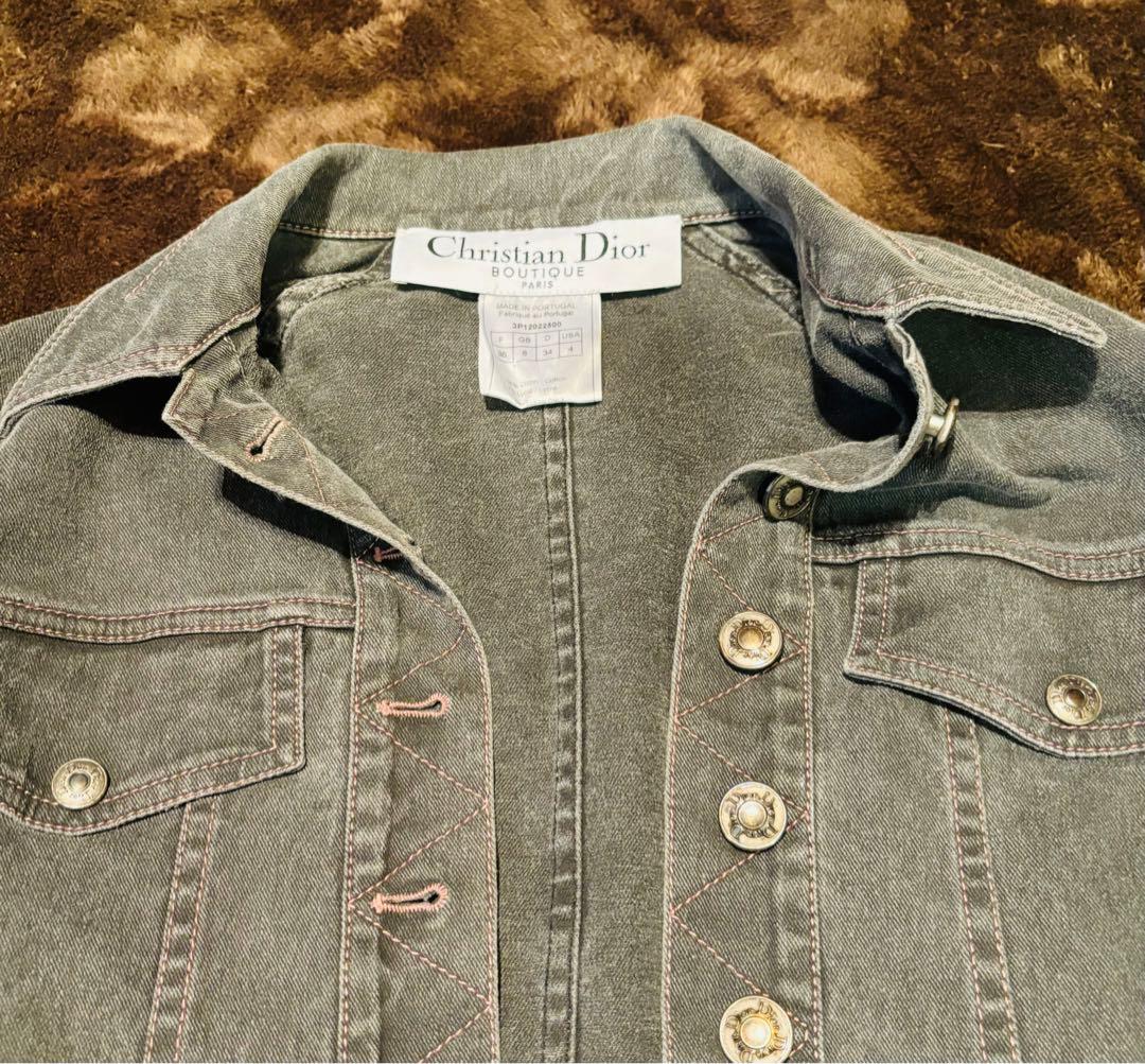 Dior グレー デニムジャケット