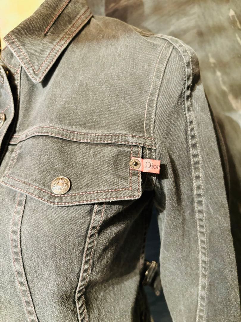 Dior グレー デニムジャケット