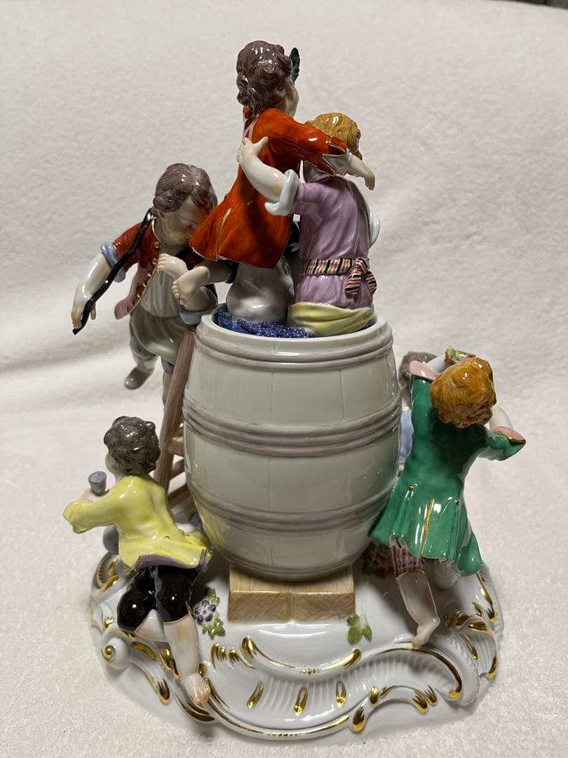 MEISSEN★マイセン★レア★ブドウ搾り