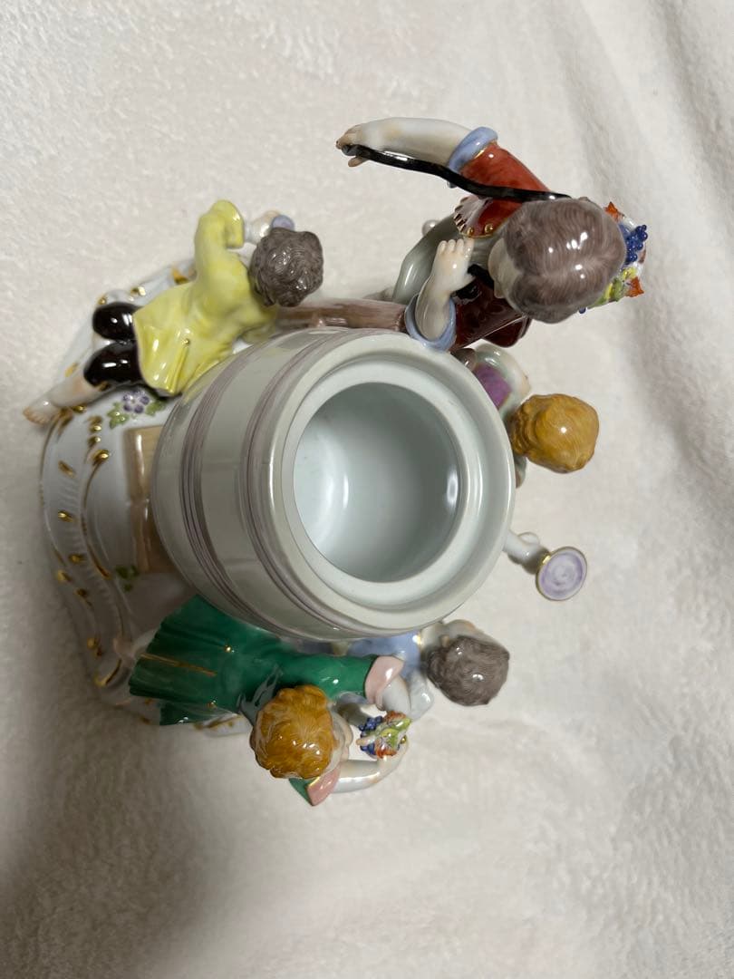 MEISSEN★マイセン★レア★ブドウ搾り