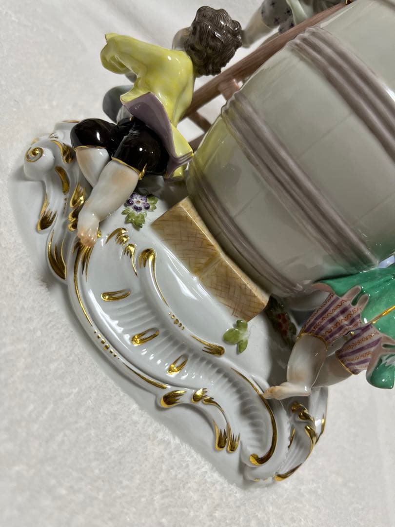 MEISSEN★マイセン★レア★ブドウ搾り