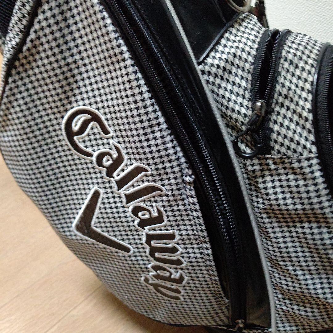 Callawayスタンド式 千鳥柄キャディバッグ 9.0型(日本正規品)