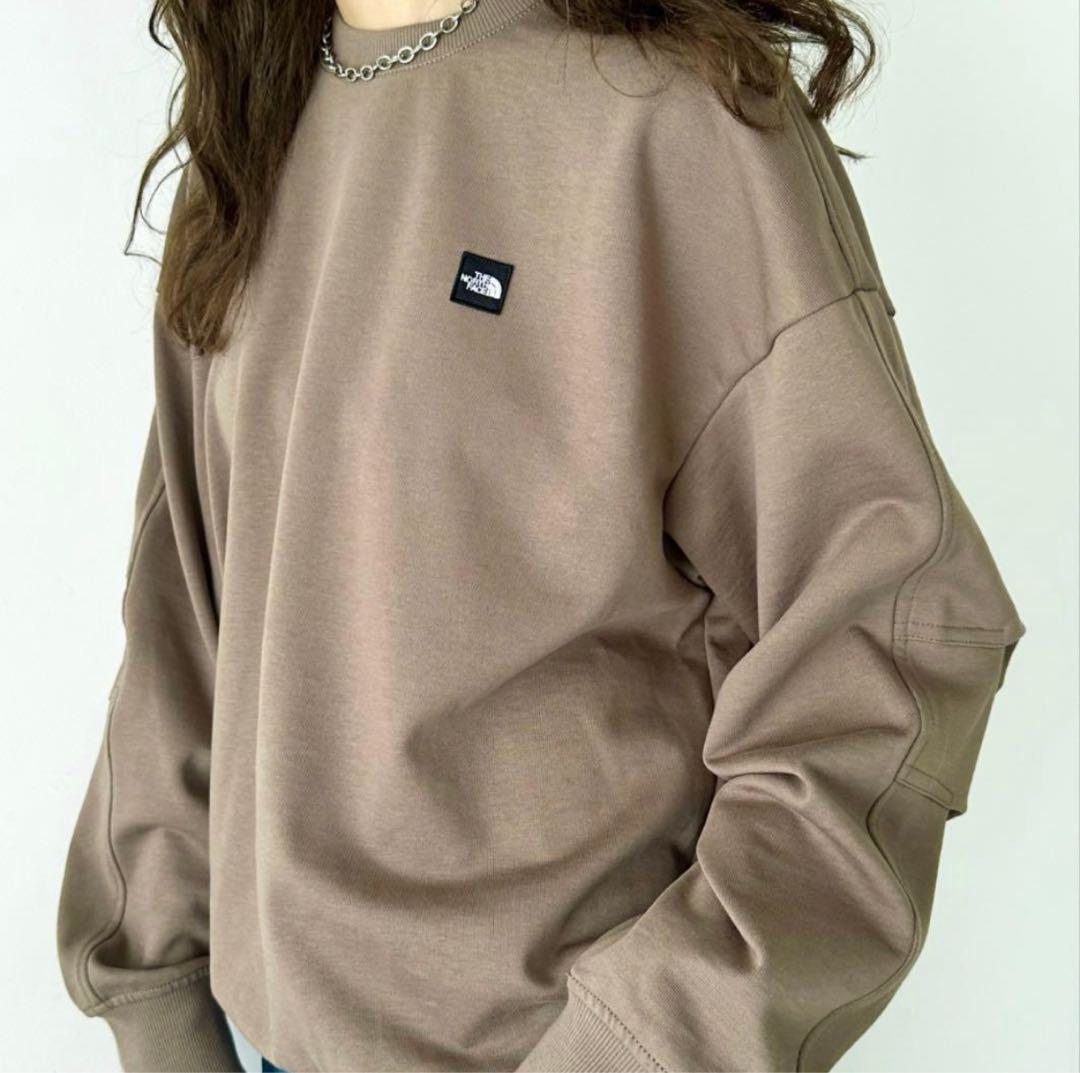 【ラスト1点2/14まで】The North Face ベージュ スウェット