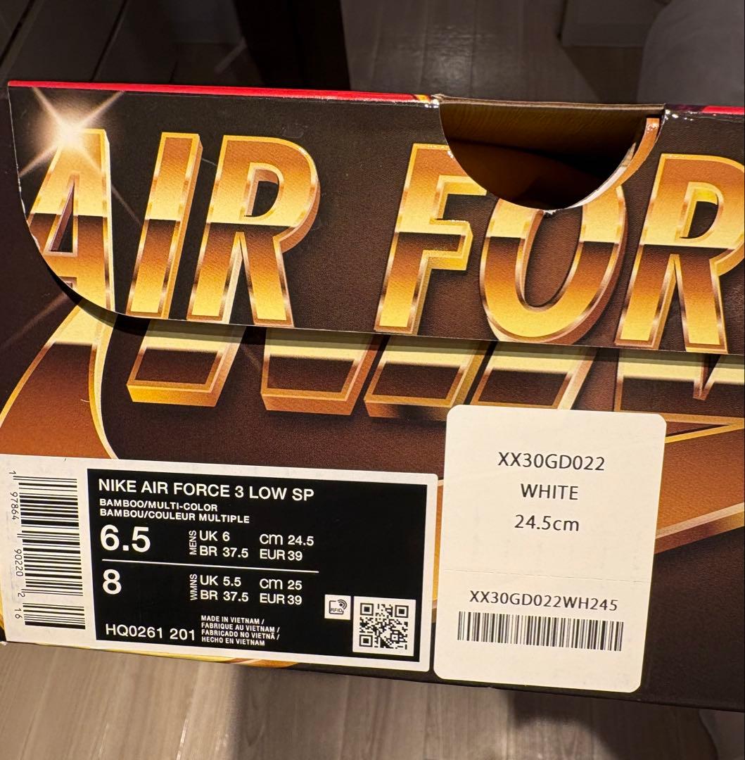 【新品未使用】NIKE AIR FORCE 3 LOW SP TOGEI #2