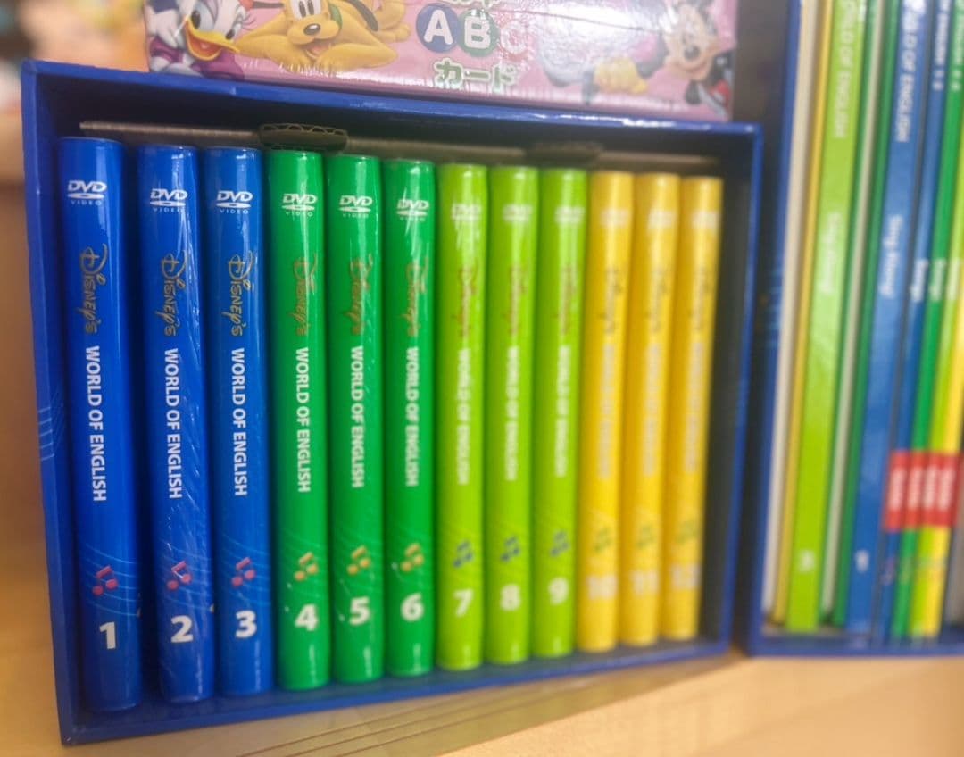 ディズニー英語システム PlayAlong!セット+ABCブロック付きフルセット