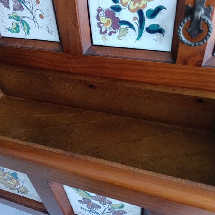 【値下げ❗】ACTUS　バレンシア 3段タイルチェスト