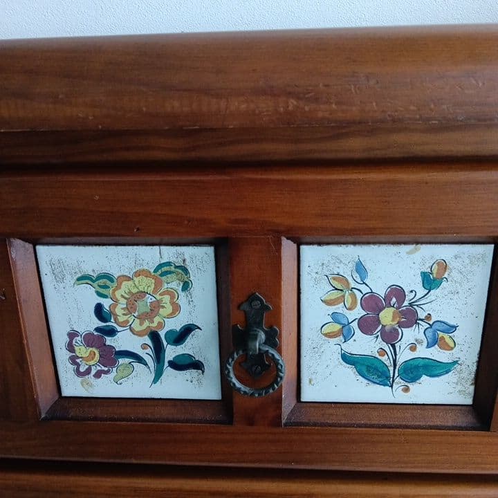 【値下げ❗】ACTUS　バレンシア 3段タイルチェスト