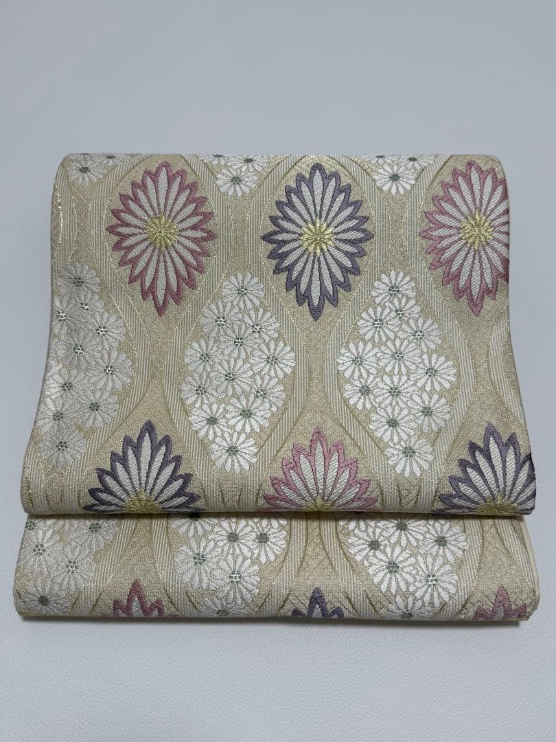 シ*ラ様 【新品未使用】 志都香織物　袋帯　西陣織　未仕立て　正絹　フォーマル