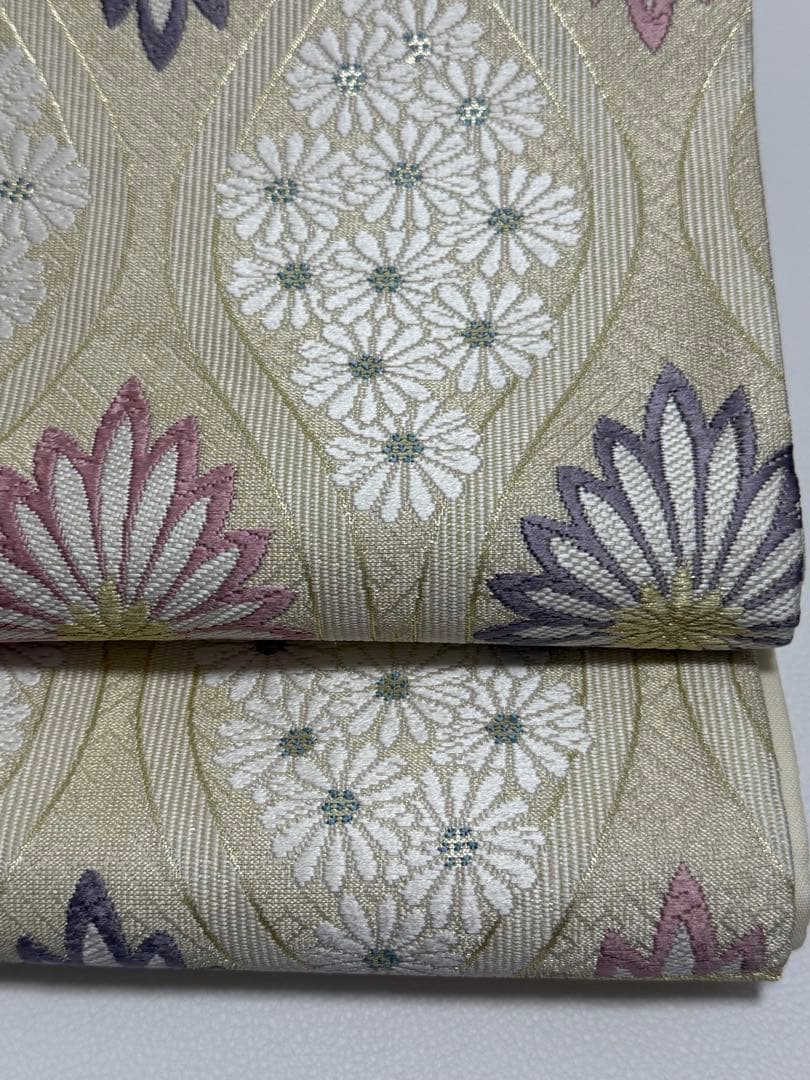 シ*ラ様 【新品未使用】 志都香織物　袋帯　西陣織　未仕立て　正絹　フォーマル