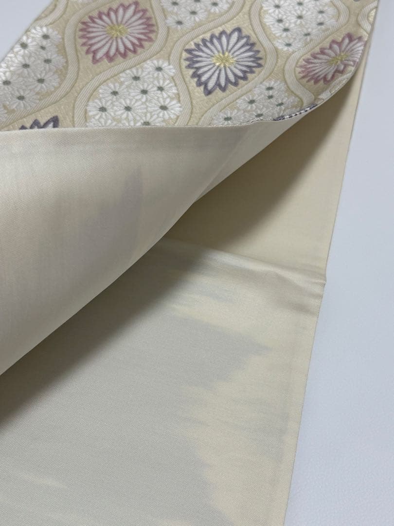 シ*ラ様 【新品未使用】 志都香織物　袋帯　西陣織　未仕立て　正絹　フォーマル