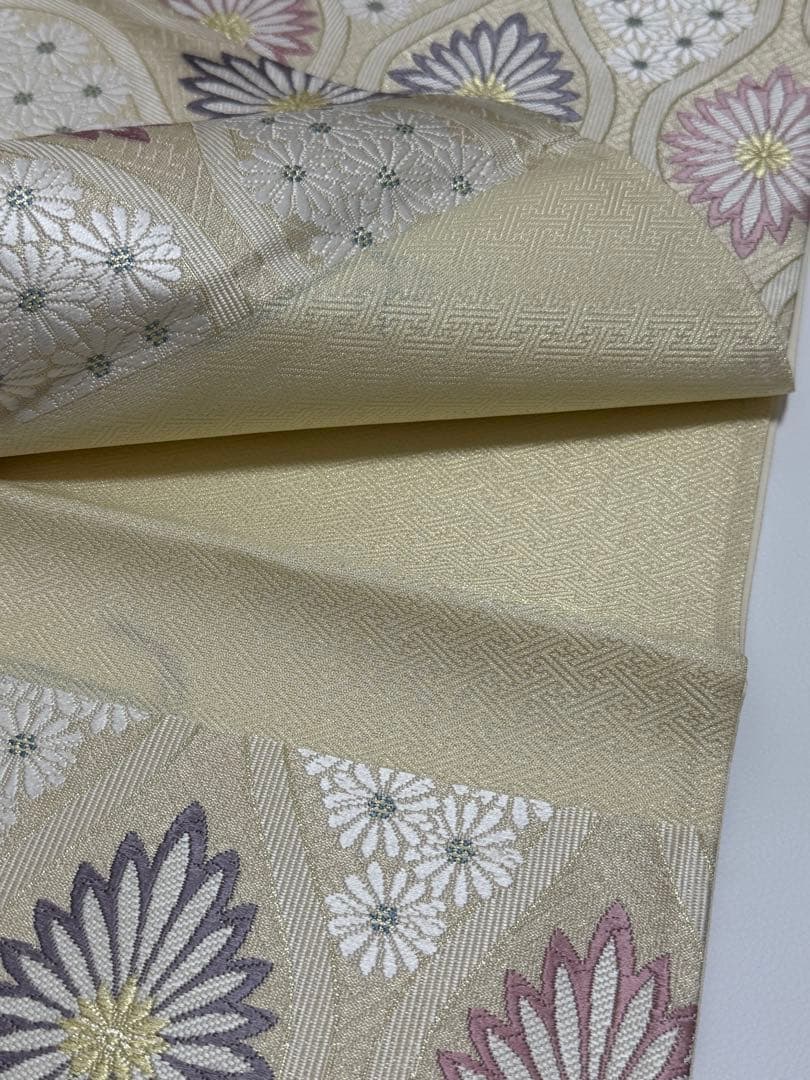 シ*ラ様 【新品未使用】 志都香織物　袋帯　西陣織　未仕立て　正絹　フォーマル